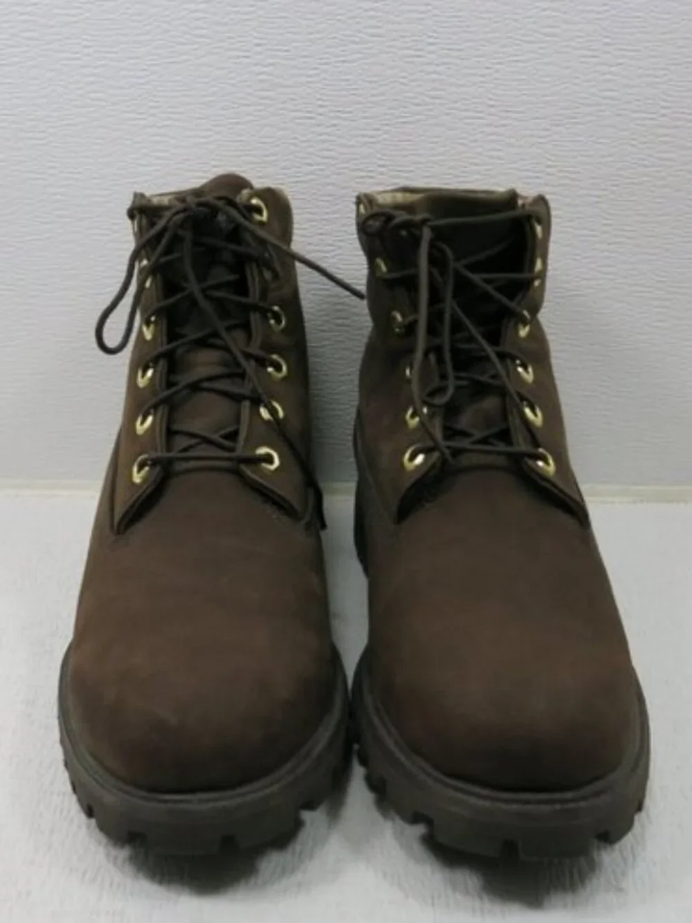 Timberland Nubuck Leather High Top Hiking Boots Soft Toe Working Footwear Sz 11
